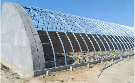 수동 태양광 설계 겨울 온난화 및 열 보존을 위한 농업 온실